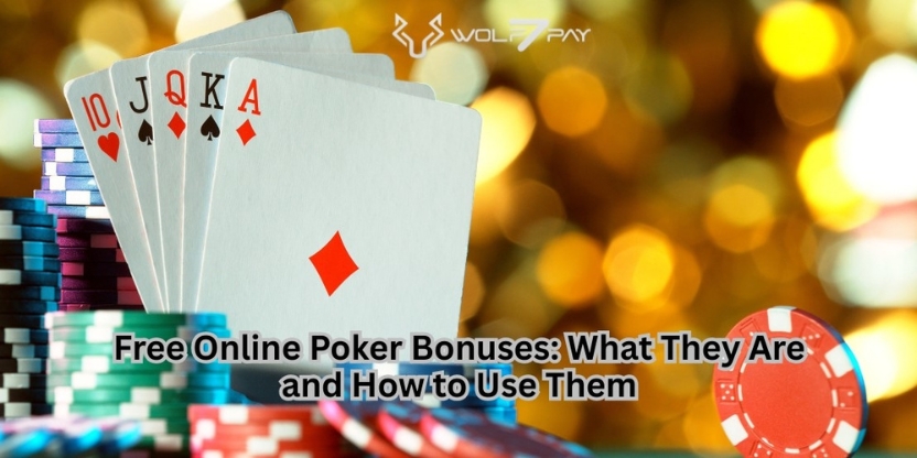 Free Online Poker Bonuses: What They Are and How to Use Them 