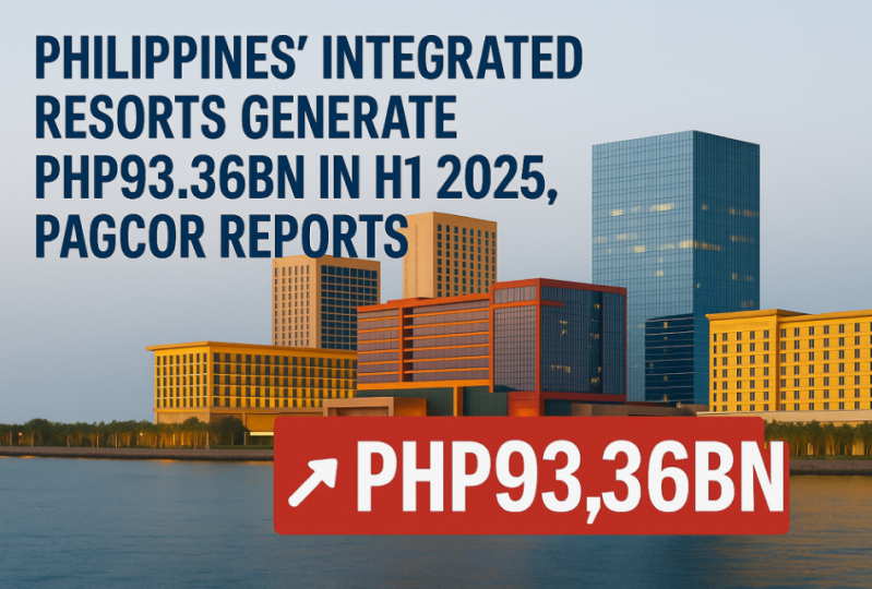 Philippines’ Integrated Resorts Generate Php93.36bn in H1 2025, Says PAGCOR Report