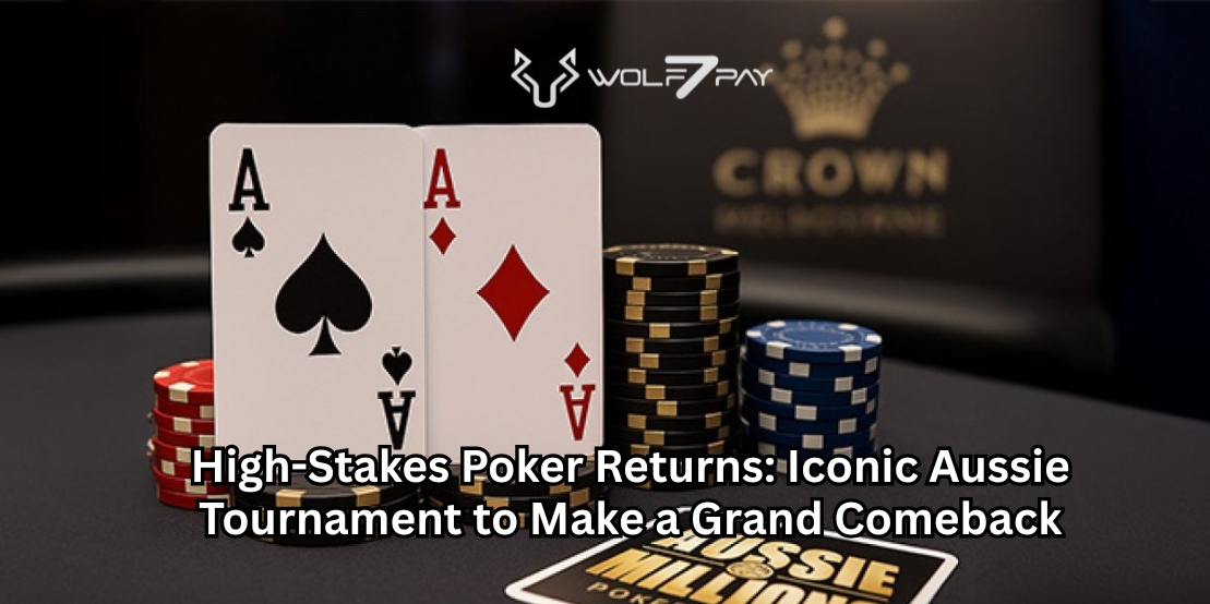 High-Stakes Poker Returns: Iconic Aussie Tournament to Make a Grand Comeback