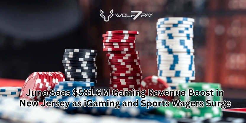 June Sees $581.6M Gaming Revenue Boost in New Jersey as iGaming and Sports Wagers Surge