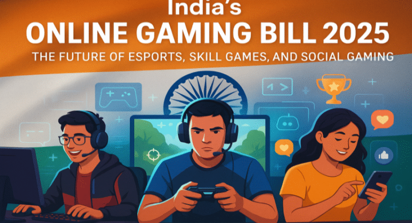 India’s Online Gaming Bill 2025: The Future of Esports, Skill Games, and Social Gaming
