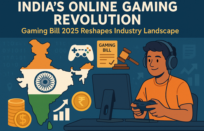 India’s Online Gaming Revolution: Gaming Bill 2025 Reshapes Industry Landscape