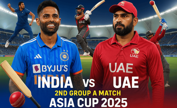Asia Cup 2025: India vs UAE – 2nd Group A Match Preview and Prediction