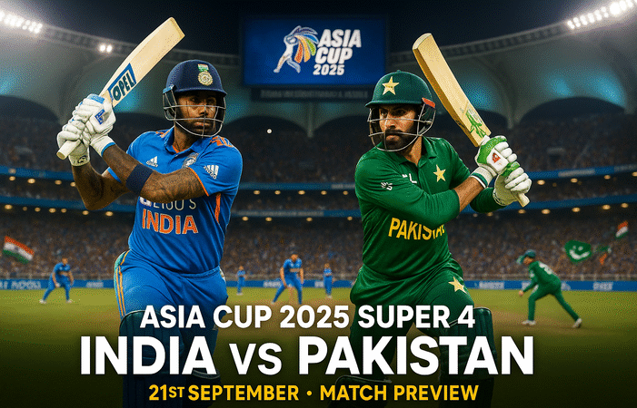 Asia Cup 2025 Super 4: Full Schedule, Match Timings & Highly Anticipated IND vs PAK Clash