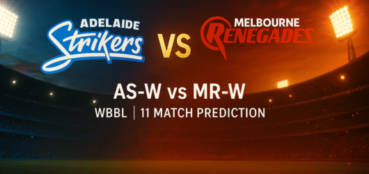AS-W vs MR-W, WBBL | 11 Match Preview and Prediction : Who Will Win Today’s WBBL Match?