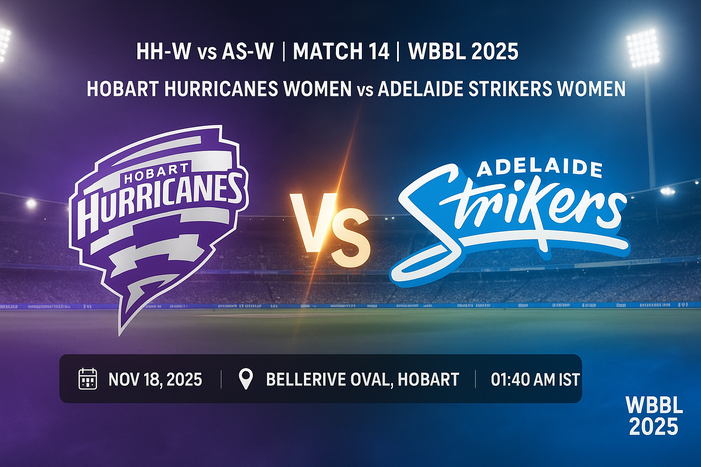 Hobart Hurricanes Women vs Adelaide Strikers Women, Match 14, Preview:Who will win today’s WBBL match Women?