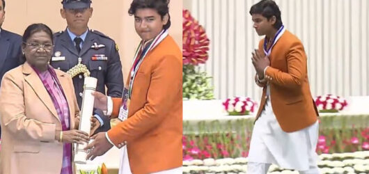 14-Year-Old Cricket Prodigy Vaibhav Suryavanshi Wins Bal Puraskar