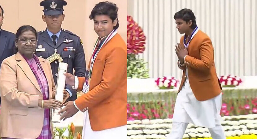 14-Year-Old Cricket Prodigy Vaibhav Suryavanshi Wins Bal Puraskar