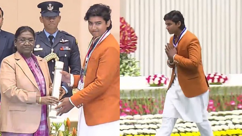 14-Year-Old Cricket Prodigy Vaibhav Suryavanshi Wins Bal Puraskar